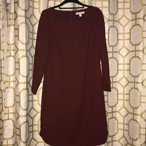 Maroon Banana Republic Dress